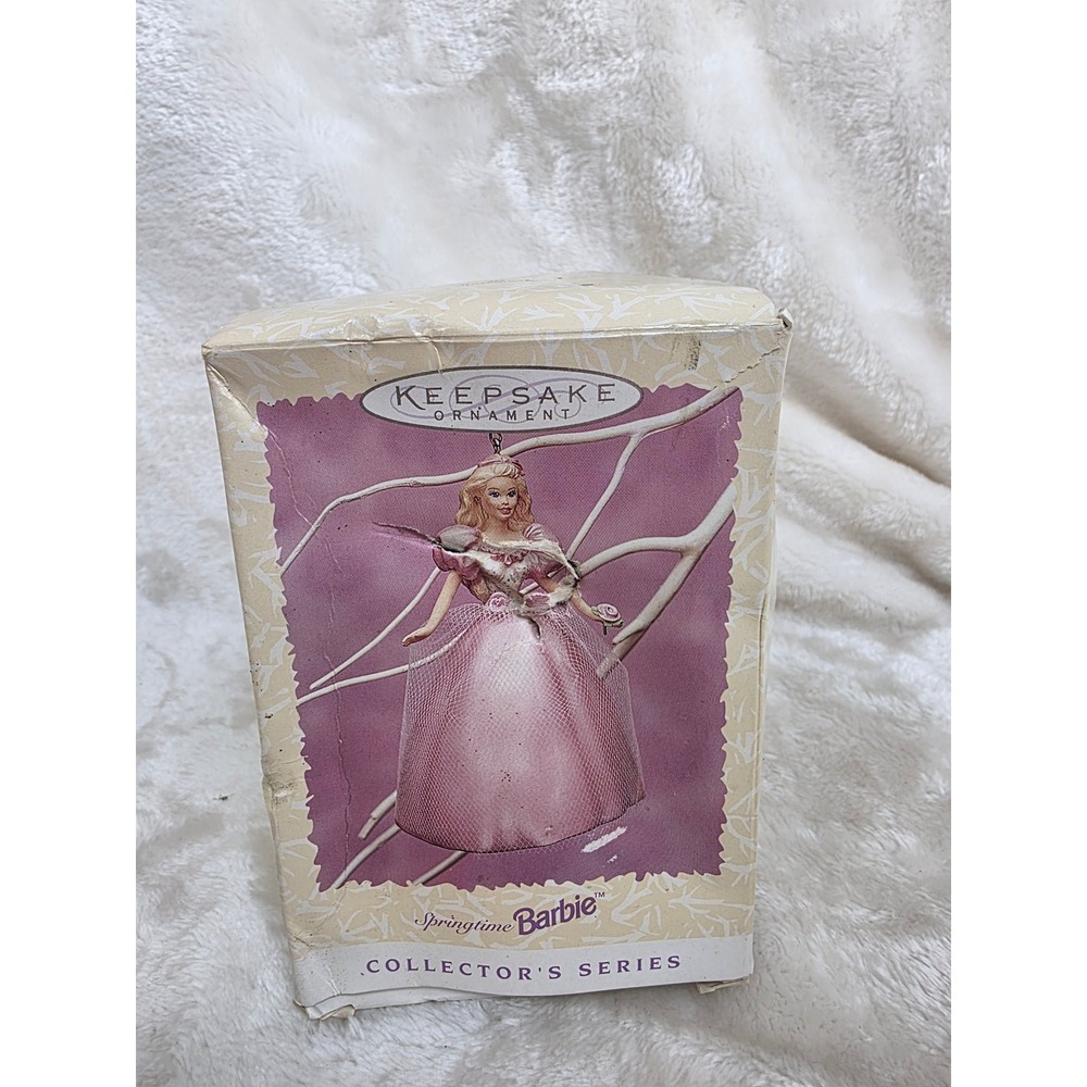 1996 Hallmark Keepsake Barbie Springtime‎ Easter Collection Ornament